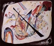 Wassily Kandinsky Feher ovalis oil painting artist